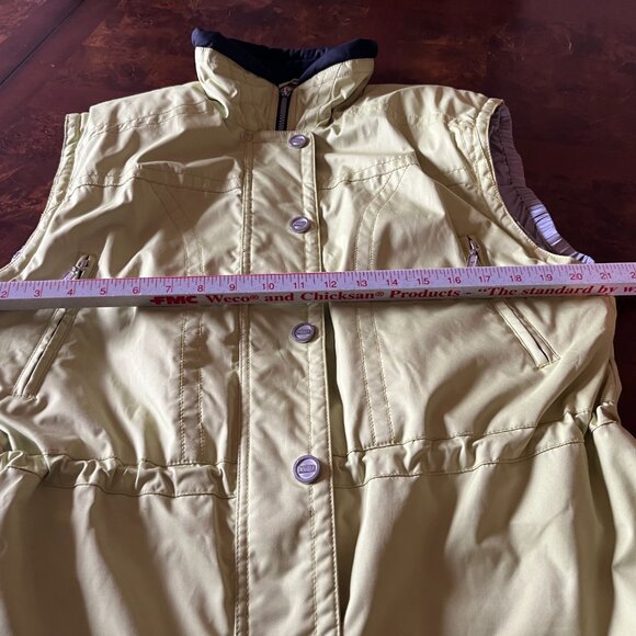 Vintage/Retro Very Warm Women's Marker Vest Size 8 Lime Green - Picture 9 of 9